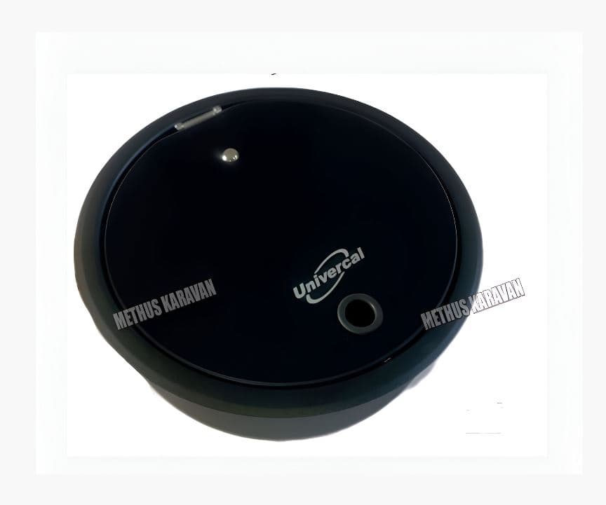 Univercal Siyah Cam Kapaklı Evye S3030B 30x30 cm