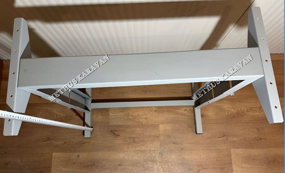 Öztürk Karavan Katlanır Masa Ayağı Gri