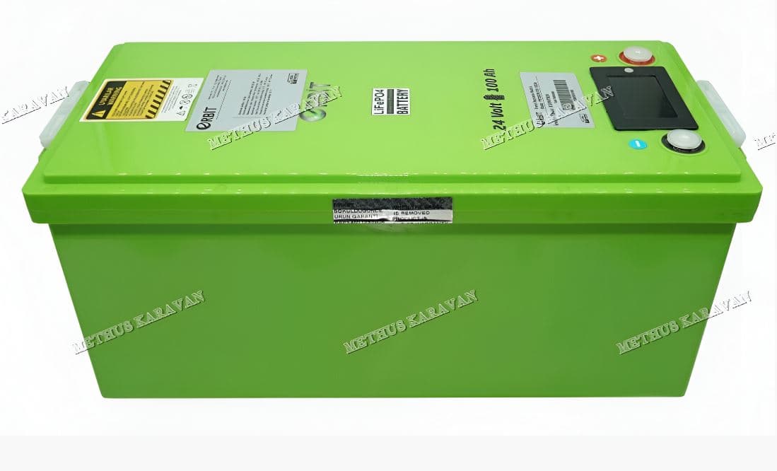 Orbit 24V 100Ah LiFePO4 Akü