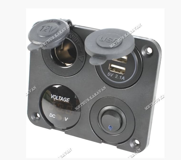 Methus Karavan 12V Kontrol Paneli