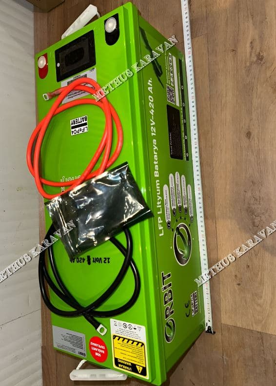 Orbit 12.8V 420Ah LiFePO4 Akü
