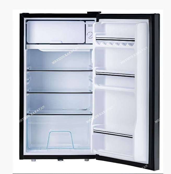 U-Frigo 90 LT Limited Edition 12/24V Kompresörlü Karavan Buzdolabı Siyah