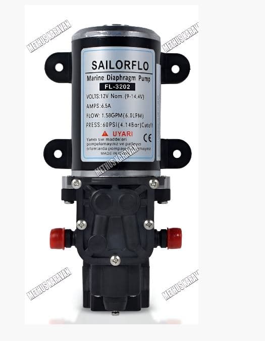 Sensation Hidrofor Su Pompası Diyafram 6LT/DK 12V 60 PSI