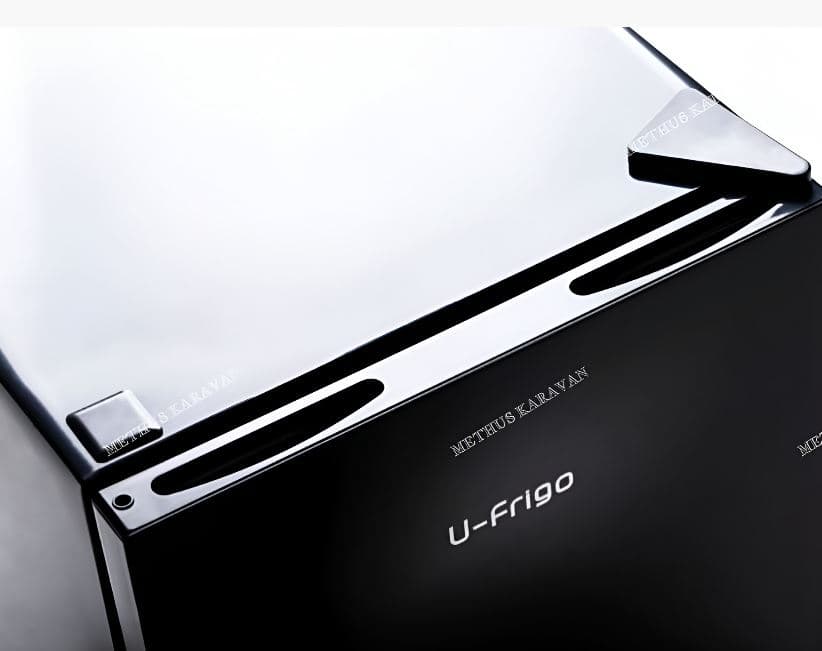 U-Frigo 90 LT Limited Edition 12/24V Kompresörlü Karavan Buzdolabı Siyah