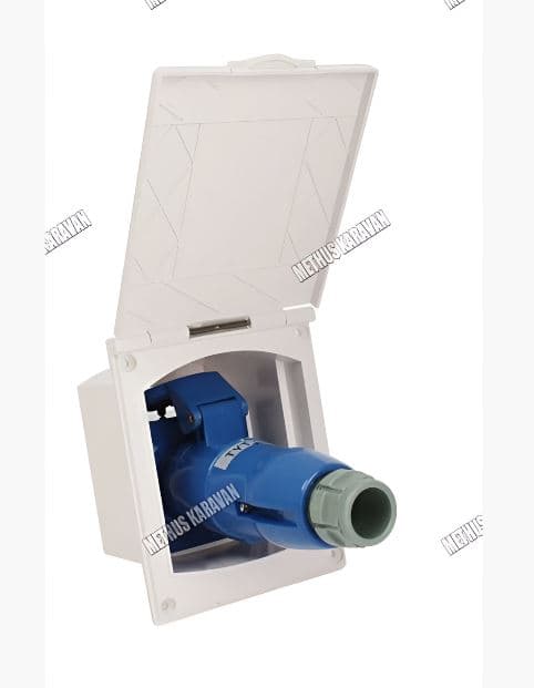 Methus Karavan Dış Elektrik Giriş Takımı 16A 220V Beyaz