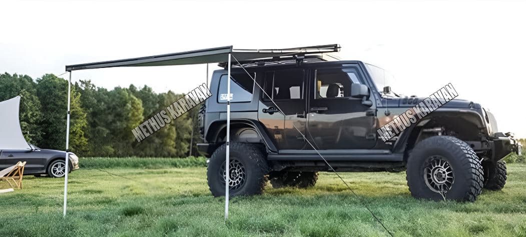 Berhimi Yarı Otomatik Tente 2.1x2.5m Duvar Montajlı