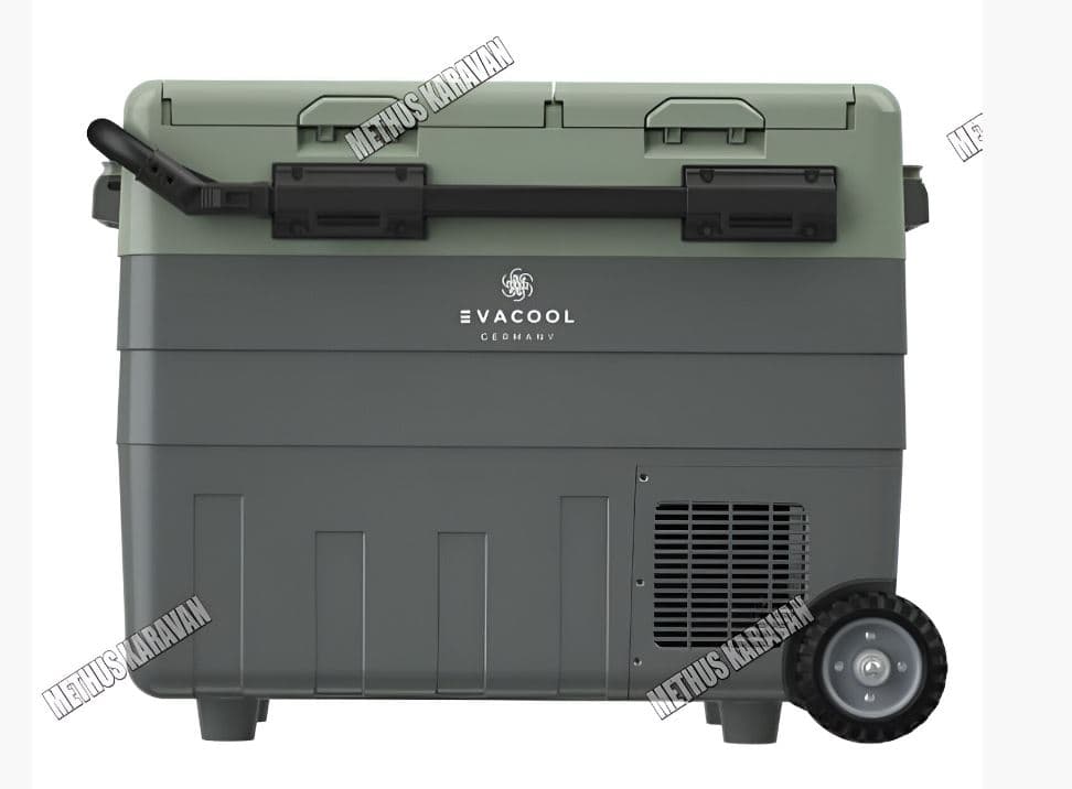 Evacool EVA HB 50 Hybrid Çift Kapaklı Tekerlekli Buzdolabı 50 Litre