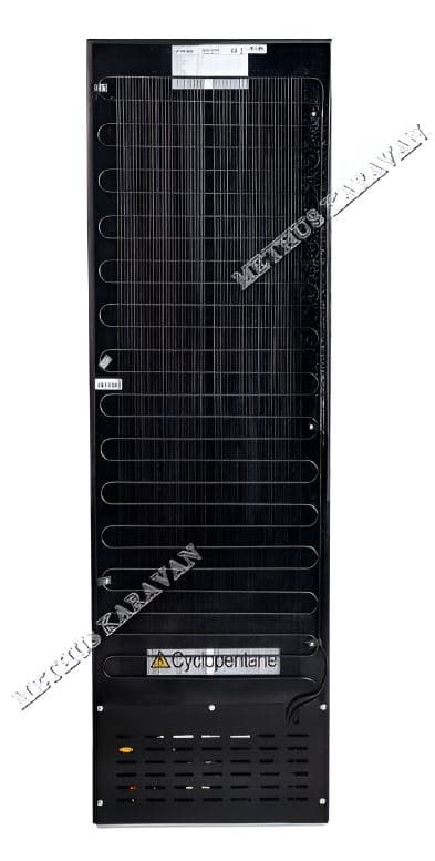 U Frigo 176 Lt Limited Edition 12/24V Kompresörlü Siyah Buzdolabı