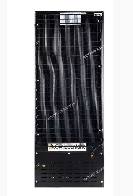 U Frigo 136 LT Limited Edition 12/24V Kompresörlü Buzdolabı Siyah