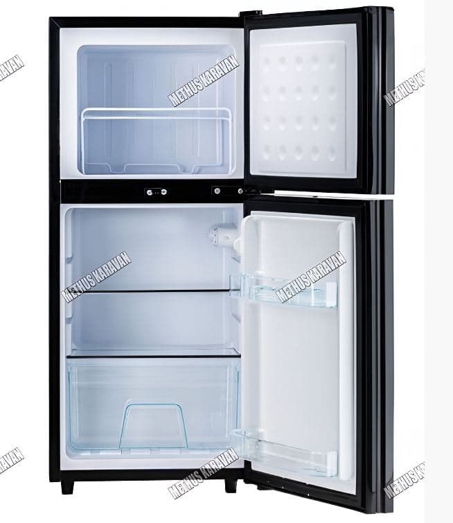 U Frigo 108 LT Limited Edition 12-24V Karavan Buzdolabı Siyah
