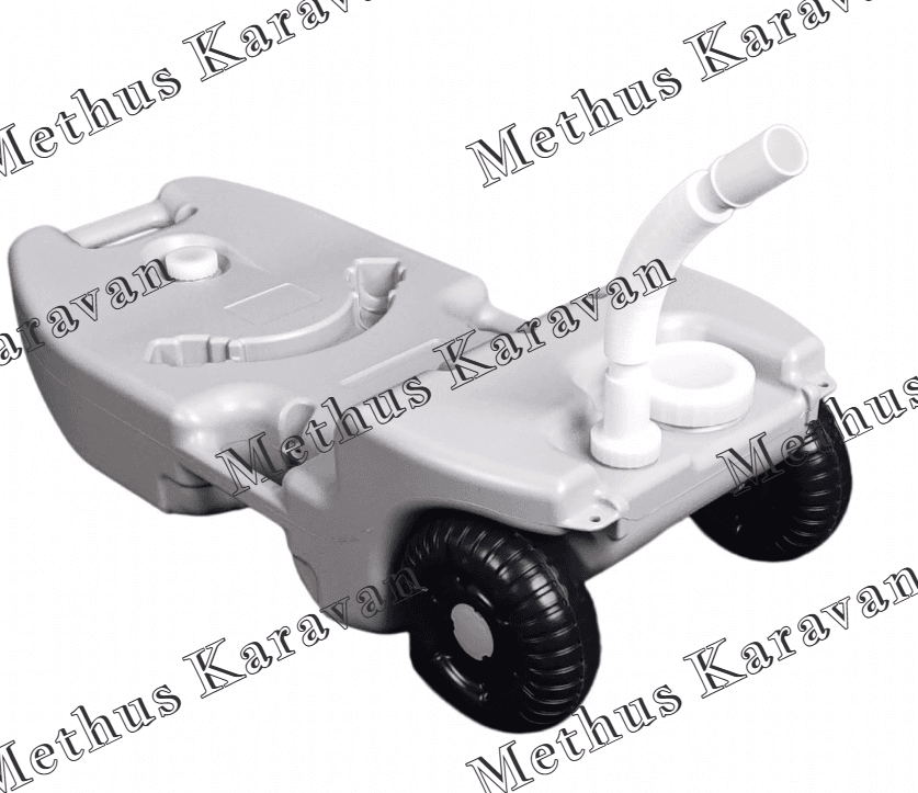 Sensation Portatif Tekerlekli Gri Atık Su Tankı 25 Lt