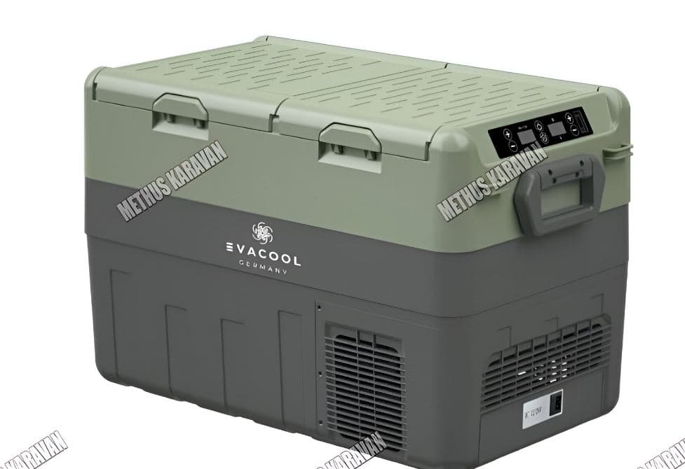 Evacool EVA 45AXG Çift Kapaklı Mobil Buzdolabı 40L Yeşil