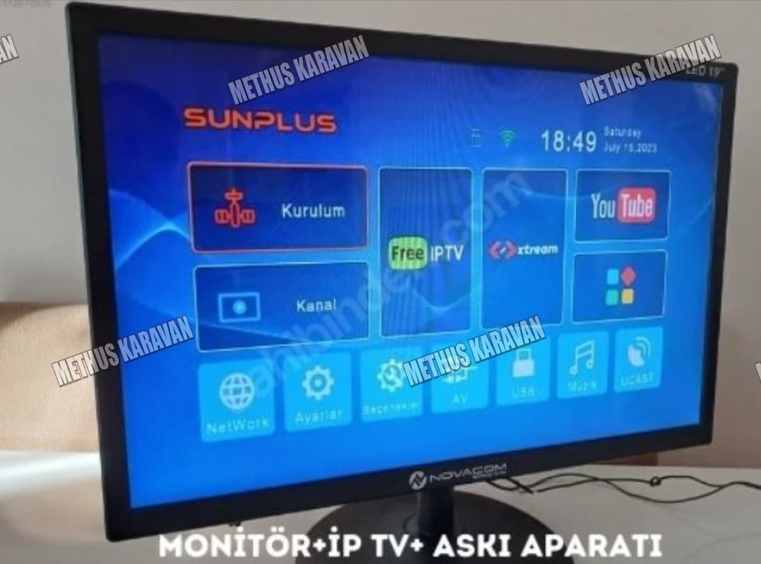 Methus Karavan 12V 22 İnç Televizyon