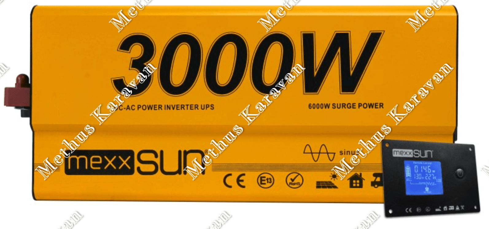 Mexxsun Tam Sinüs UPS 12V 3000W İnverter
