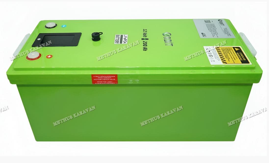 Orbit 12.8v 200ah LiFePO4 Akü