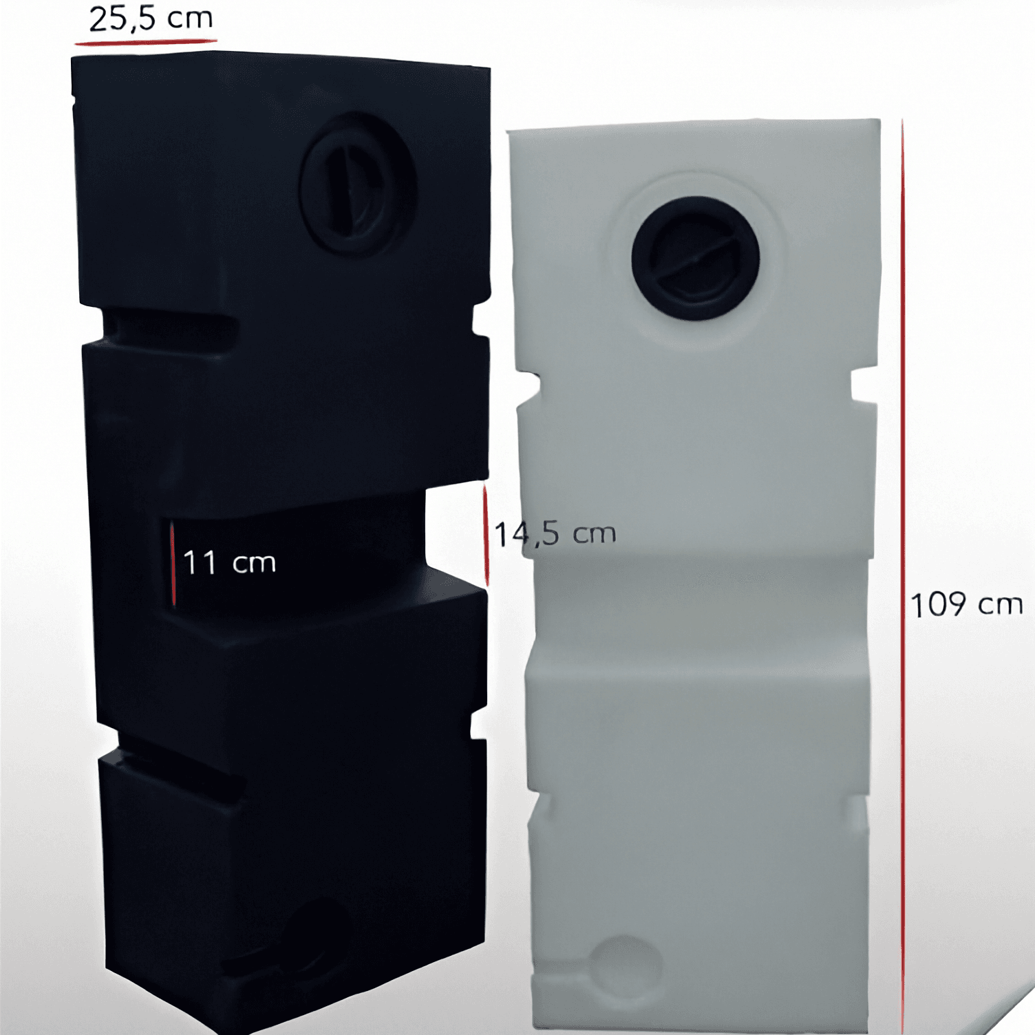 Methus Karavan PSA Grubu 105 Litre Beyaz Su Deposu