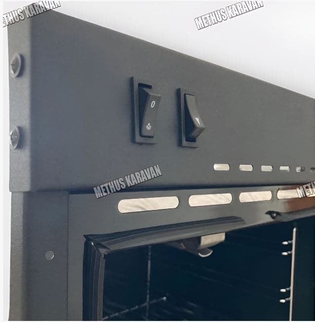 Univercal Tek Brülör Fırın 220V