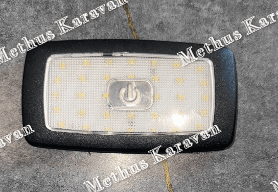 Methus Karavan 12/24V Dokunmatik Lamba Siyah 13x7 cm