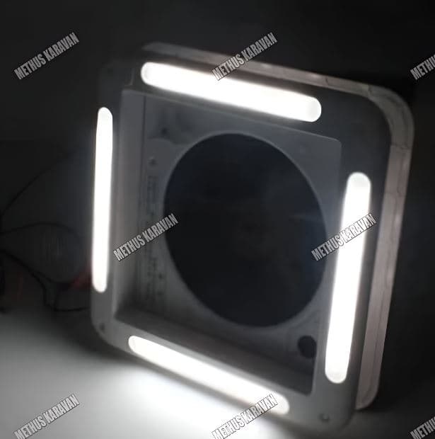 Revex Ledli Fanlı Tavan Heki 12v 42x42cm
