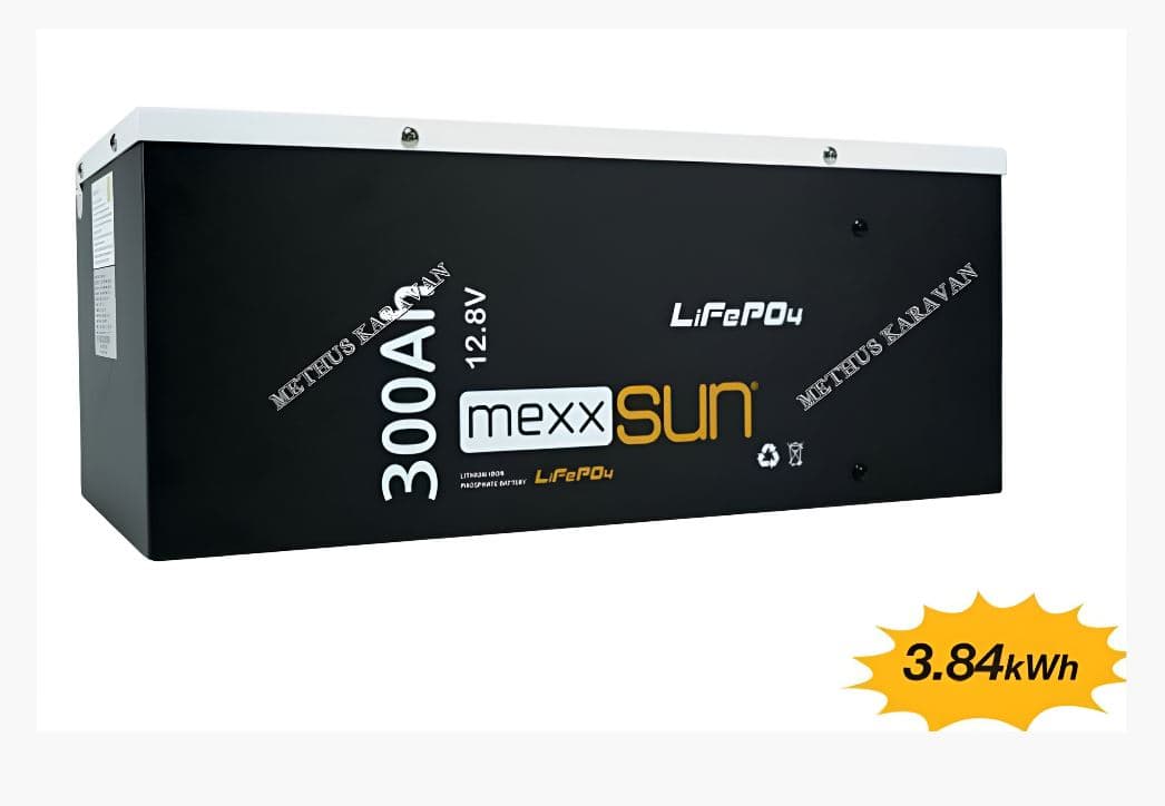 Mexxsun 12,8V 300Ah LiFePo4 Lityum Akü