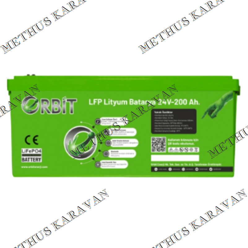 Orbit 24V 210 Ah LiFePO4 Akü