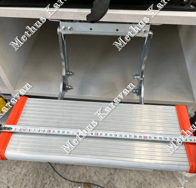 Univercal Alüminyum Manuel Basamak Turuncu 40x15 cm