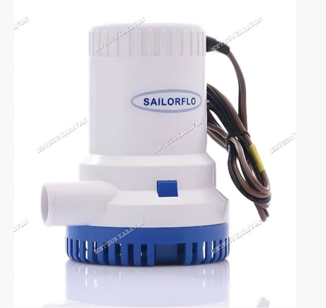 Sailorflo Dikey Sintine Pompası 2000GPH 24V 5A