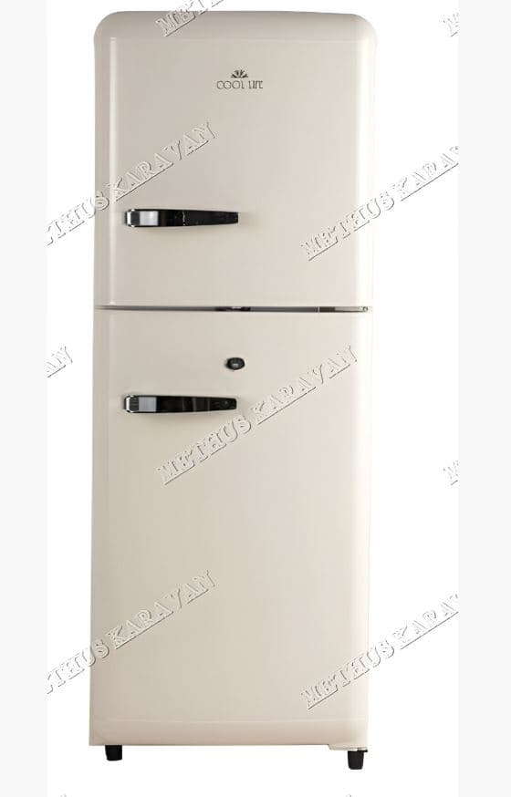 Coollife CM-R 138 Retro Bej Karavan Buzdolabı 140 LT