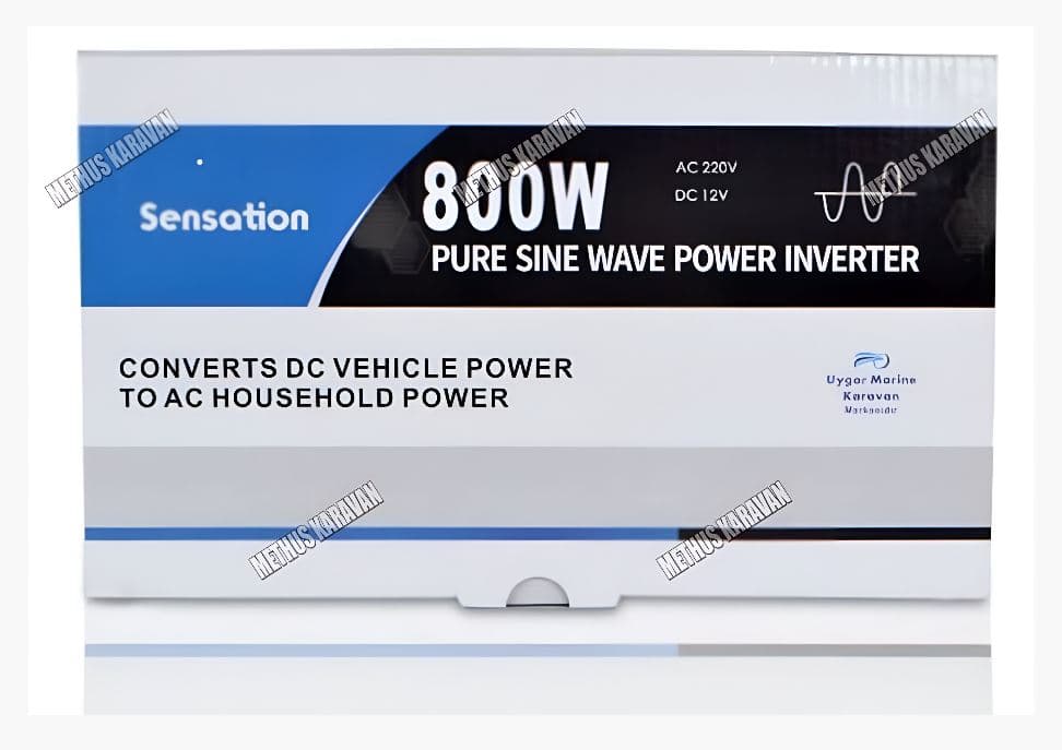Sensation 800W Tam Sinüs İnverter 12V