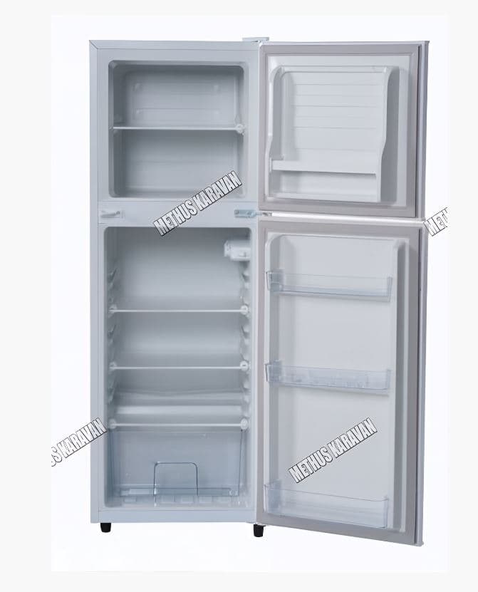 Coollife CM120 120 Litre Çift Kapılı Karavan Buzdolabı Beyaz