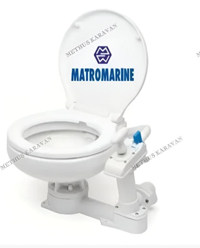 Matromarine 12V Elektrikli Karavan Tuvaleti Küçük Taş