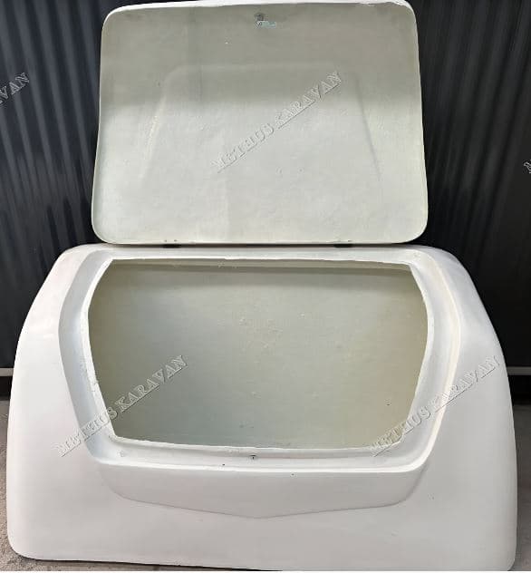 Methus Karavan Önden Kapaklı Küçük Boy Fiber Tüplük