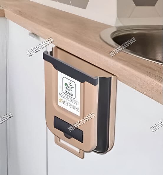 Revex Katlanır Tezgah Altı Kapak Askılı 7lt Çöp Kovası