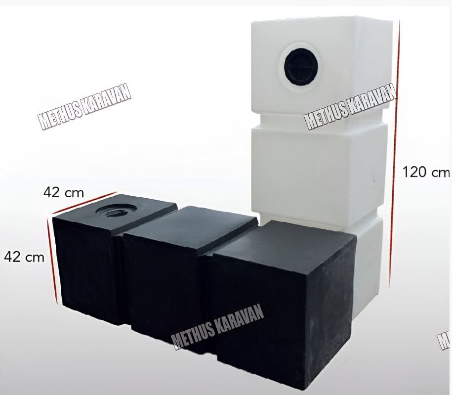 Methus Karavan Bagaj İçi 200 lt Su Deposu