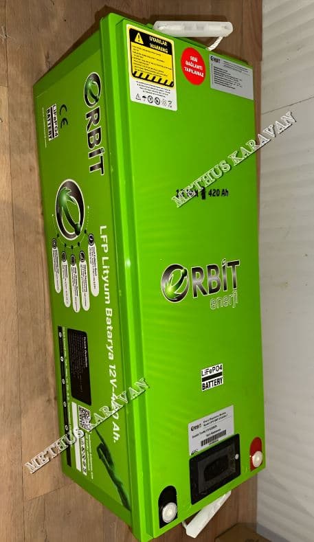 Orbit 12.8V 420Ah LiFePO4 Akü