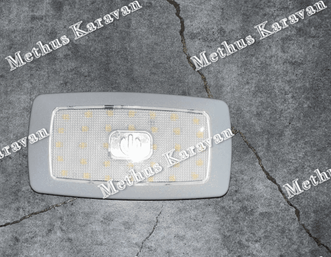 Methus Karavan 12/24V Dokunmatik Lamba Gri 13x7 cm