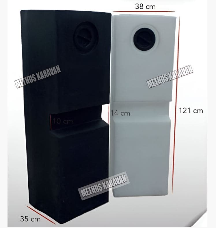 Methus Karavan 160 lt Beyaz Su Deposu