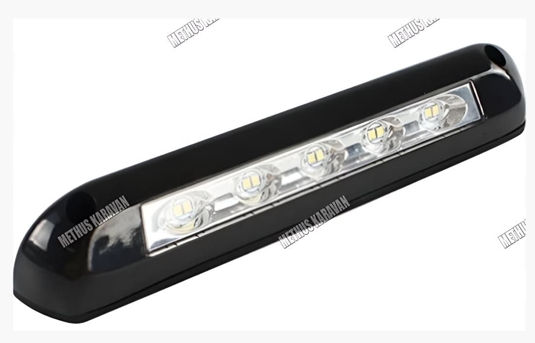 Methus Karavan Dış Aydınlatma 12/24V Siyah 24,1 cm