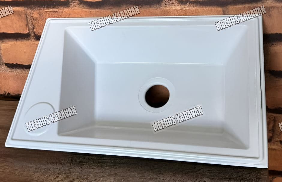 Methus Karavan Abs Plastik Dikdörtgen Lavabo 40x25 cm