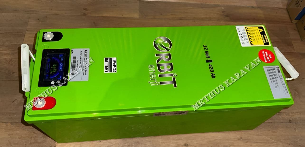 Orbit 12.8V 420Ah LiFePO4 Akü