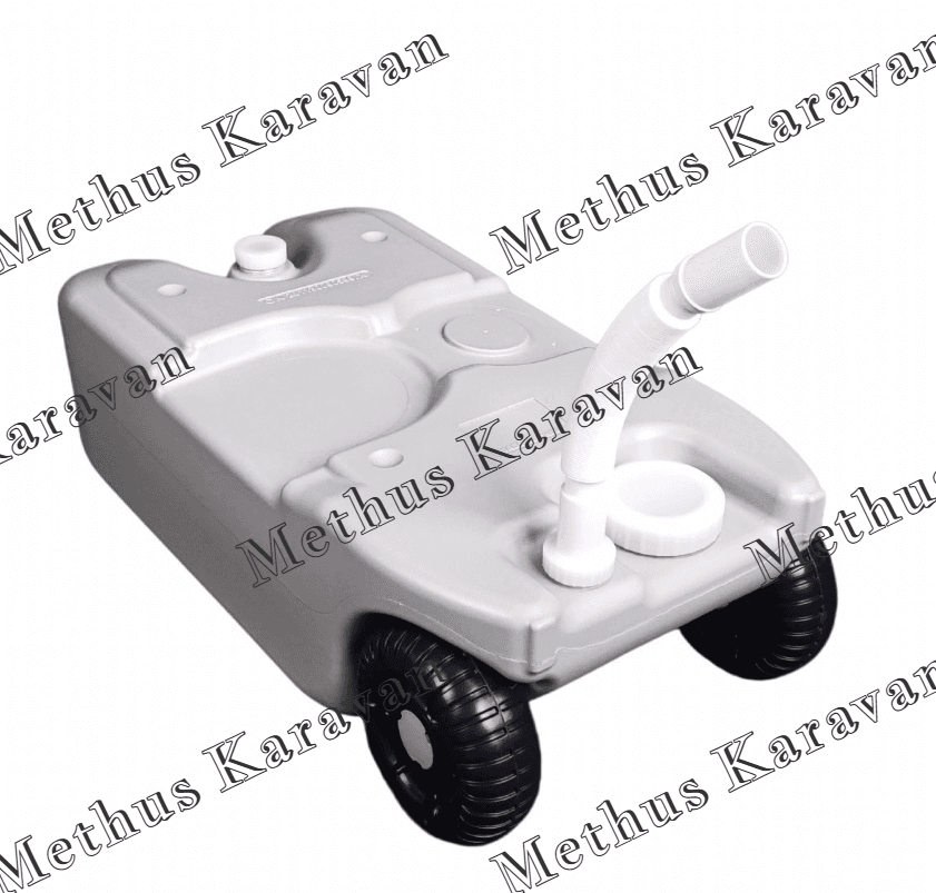 Methus Karavan Sensation Portatif Tekerlekli Gri Atık Su Tankı 40 Lt