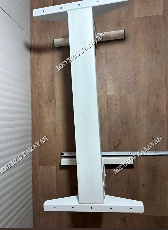 Öztürk Karavan Katlanır Masa Ayağı Beyaz