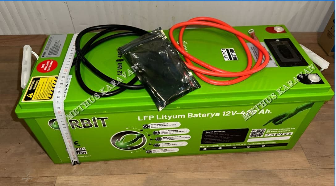Orbit 12.8V 420Ah LiFePO4 Akü